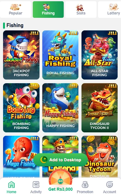 Fishing Games